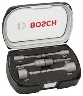 Bosch 6-tlg. Steckschlüssel-Set, 6–13 mm