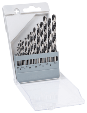 Bosch HSS-Spiralbohrer-Set PointTeQ, 13-tlg., 1,5–6,5 mm
