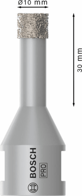 Bosch PRO Core Cutter dry, 10 x 30 mm