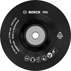 Bosch PRO Backing Pad weich, 125 mm, M10, weich