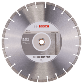 BOSCH DIAMANTTRENNSCHEIBE STANDARD FOR CONCRETE 350X20,00/25,40X2,8X10MM (2..