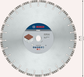 Bosch Diamanttrennscheibe PRO Abrasive für Tisch- und Benzinsägen