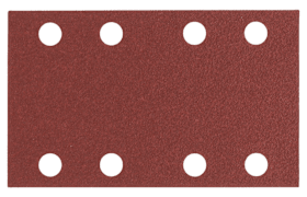 Bosch Schleifblatt EXPERT for Wood and Paint C430, 80 x 133 mm, 8 Löcher