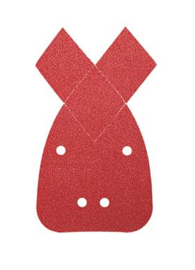 Bosch Schleifblatt-Set C430, mit 4 Löchern