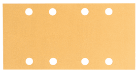 Bosch Schleifblatt C470, 93 x 186 mm, 240, 8 Löcher, Klett, 50er-Pack