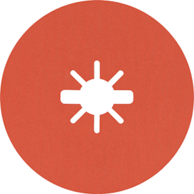 Bosch Fiberscheibe EXPERT R782 Prisma, Ø 115 mm