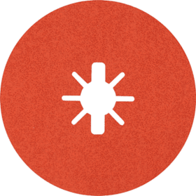 Bosch Fiberscheibe EXPERT R782 Prisma, Ø 125 mm