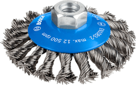Bosch PRO Metal heavy Kegelbürste, 100 x 0,5 mm, Gewinde