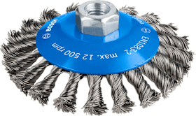 Bosch PRO Metal heavy Kegelbürste, 115 x 0,5 mm, Gewinde