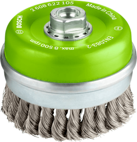 Bosch PRO Stainless Steel heavy Topfbürste, 100 x 0,35 mm, Gewinde