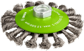 Bosch PRO Stainless Steel heavy Kegelbürste, 115 x 0,35 mm, Gewinde