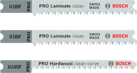 Bosch PRO Laminate Set, U-Schaft, 3-tlg.