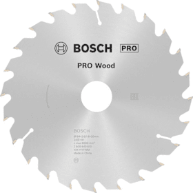 Bosch PRO Wood Kreissägeblatt, 184 x 2.6 x 30 mm