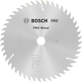 Bosch PRO Wood Kreissägeblatt, 190 x 2.6 x 20 mm