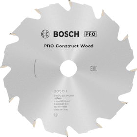 Bosch PRO Construct Wood Kreissägeblatt, 160 x 2,6 x 20 mm