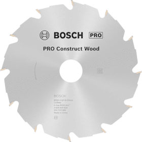 Bosch PRO Construct Wood Kreissägeblatt, 180 x 2,6 x 30 mm
