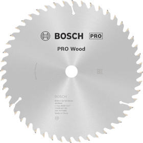 Bosch PRO Wood Kreissägeblatt, 184 x 2.6 x 16 mm