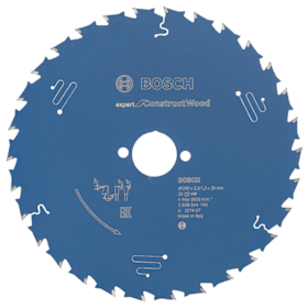 Bosch Kreissägeblatt Expert for Construct Wood, 200 x 30 x 2,0 mm, 30