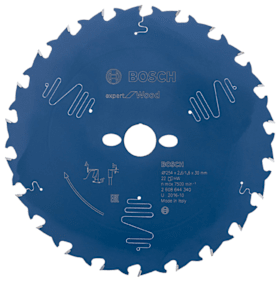 Bosch Kreissägeblatt Expert for Wood, 254 x 30 x 2,6 mm, 22