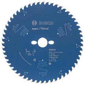 Bosch Kreissägeblatt Expert for Wood, 254 x 30 x 2,6 mm, 54