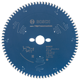 Bosch Kreissägeblatt Expert for High Pressure Laminate, 254 x 30 x 2,8 mm, 80