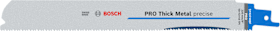 Bosch PRO Thick Metal precise S1137HBF Blatt, 1,1 x 25 x 225 mm, 25-tlg.