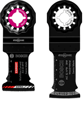 Bosch Sägeblatt-Set für Multifunktionsw., AIZ 32 APB + 1 EXPERT AIZ 32 APIT , 10-tlg.