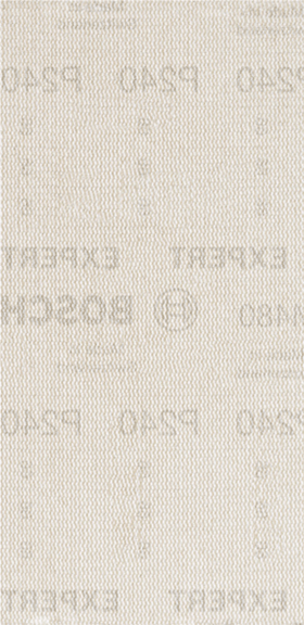 Bosch EXPERT M480 Schleifnetz für Schwingschleifer, 93 x 186 mm, K 240, 10er-Pack