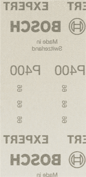 Bosch EXPERT M480 Schleifnetz für Schwingschleifer, 93 x 186 mm, K 400, 50-tlg.