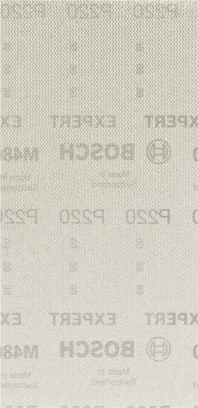 Bosch EXPERT M480 Schleifnetz für Schwingschleifer, 115 x 230 mm, K 220, 50-tlg.