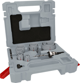 Bosch PRO Multi Material Lochsäge Q-Lock Aufsteckhalter-Set, 10-tlg.