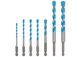 Bosch EXPERT HEX-9 Multi Construction Bohrer-Set, 4/5/6/8/10/12 mm, 7-tlg.