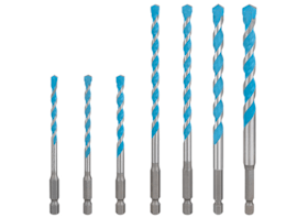 Bosch EXPERT HEX-9 Multi Construction Bohrer-Set, 5/5,5/6/7/8/10 mm, 7-tlg.