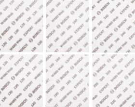 Bosch Handschleifblatt-Set EXPERT W480 WEB 1/4