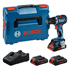 Bosch Akku-Bohrschrauber GSR 18V-90 C – Set mit 3 Akkus & L-Boxx für maximale Leistung