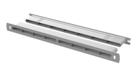 FELK 01 LUFTKANAL F. ZUFEH 100/110 WEISS 130348