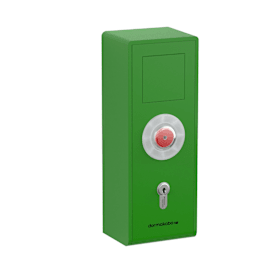 dormakaba SafeRoute Basic Set AP Türterminal grün mit Netzteil und Schlüsseltaster