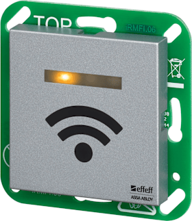 SCALA LESER MIFARE CLASSIC/DESFIRE GIRA E2/STAND 55 ALU OPTIK