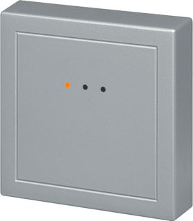 SCALA LESER MIFARE DESFIRE AUSSEN AUFPUTZ SILBER OHNE PIN