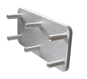 ANSCHRAUBPLATTE 828-5 ALU 