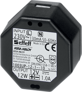 NETZTEIL 1003UP GEREGELT UNTERPUTZ 230V WS 12V GS 1A