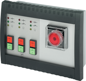 BUS-ERWEITERUNGSTABLEAU 925 3 TÜREN M.NOT-TASTE IM KUNSTSTOFFGEHÄUSE