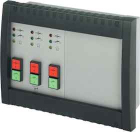 BUS-ERWEITERUNGSTABLEAU 3 TÜREN IM KUNSTSTOFFGEHÄUSE