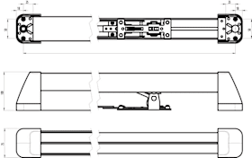 PANIK-DRUCKSTANGE TYPE B ED 880 