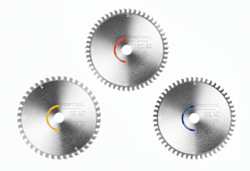 Festool Kreissägeblatt-Set KSB-SORT/3 W/L/A 168x1,8