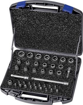 ASW Wekador Kraft- Steckschlüssel-Satz 3/8" 40-teilig  