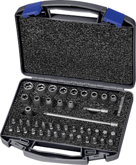 ASW Wekador Kraft- Steckschlüssel-Satz 1/4" 46-teilig  