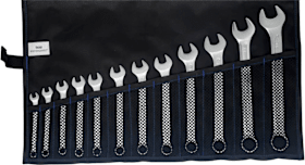 FORUM Ringmaulschlüssel-Satz DIN3113A 8-24mm 12-teilig in Rolltasche 