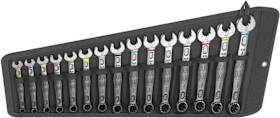 Wera Ringmaulschlüssel-Satz Joker 5,5-19mm 15-teilig in Falttasche 