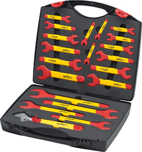 wiha Einmaulschlüssel-Satz VDE20-teilig im Koffer 